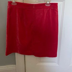 J Crew Velvet Skirt, size 4